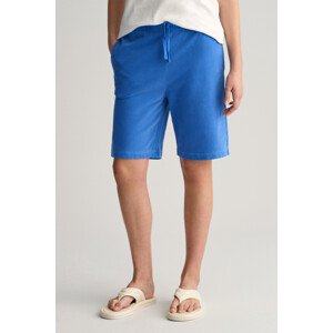 TEPLÁKOVÉ ŠORTKY GANT SUNFADED SWEAT SHORTS LAPIS BLUE