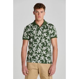 POLOKOŠILE GANT PALM LEI PRINT SS POLO zelená S