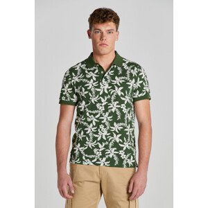 POLOKOŠILE GANT PALM LEI PRINT SS POLO zelená L