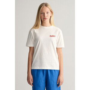 TRIČKO GANT GANT SURF ACADEMY RELAXED T-SHIRT bílá 146/152