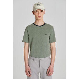 TRIČKO GANT 4-COL OXFORD SLIM SS T-SHIRT zelená M