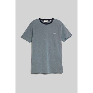 TRIČKO GANT 4-COL OXFORD SLIM SS T-SHIRT modrá S