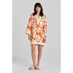 ŠATY GANT REL PALM PRINT CAFTAN oranžová 42