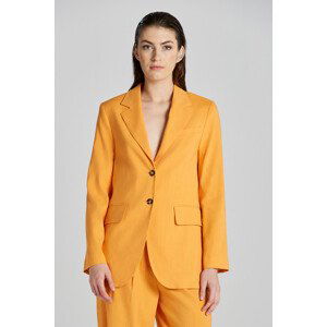 SAKO GANT REG STRETCH LINEN BLAZER žlutá 36