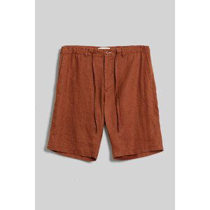 ŠORTKY GANT RELAXED LINEN DS SHORTS hnědá S