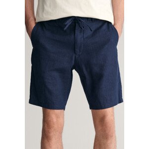 ŠORTKY GANT RELAXED LINEN DS SHORTS modrá XL