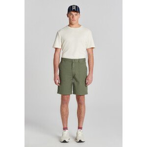 ŠORTKY GANT REG COT/LINEN SURPLUS SHORT zelená 34