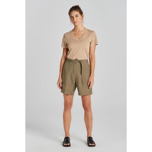 ŠORTKY GANT REL TIE WAIST SHORTS hnědá 40