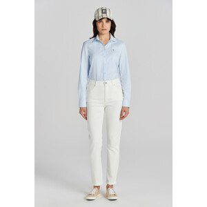 DŽÍNY GANT SLIM CROPPED WHITE JEANS bílá 25