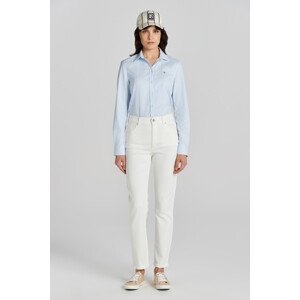 DŽÍNY GANT SLIM CROPPED WHITE JEANS bílá 30