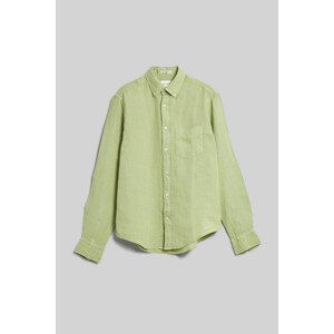 KOŠILE GANT REG GMNT DYED LINEN SHIRT zelená XXL