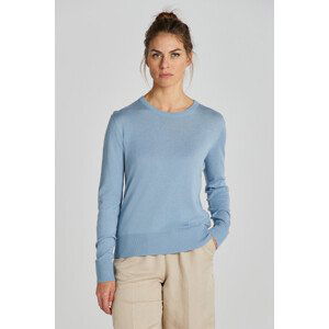 SVETR GANT FINE KNIT C-NECK modrá XXL