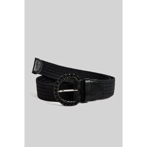 OPASEK GANT BRAIDED COTTON BELT černá 75