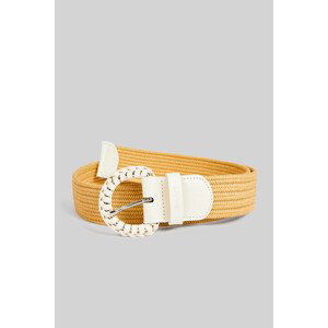 OPASEK GANT BRAIDED COTTON BELT žlutá 75