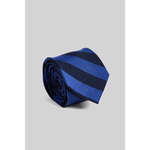 KRAVATA GANT STRIPED SILK TIE modrá None