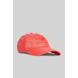 KŠILTOVKA GANT TONAL ARCHIVE SHIELD LINEN CAP růžová None