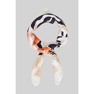 ŠÁTEK GANT PALM PRINT SILK SCARF bílá None