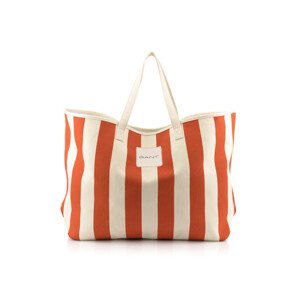 TAŠKA GANT STRIPED CANVAS BEACH BAG oranžová None