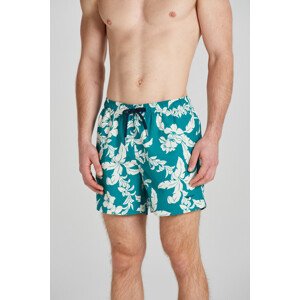 PLAVKY GANT PALM LEI PRINT SWIM SHORTS modrá M