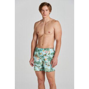 PLAVKY GANT HAWAII PRINT SWIM SHORTS modrá XL