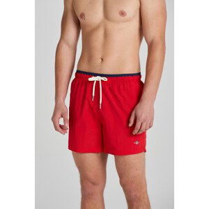 PLAVKY GANT SHIELD SWIM SHORTS červená XXL