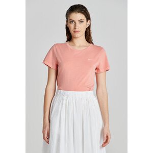 TRIČKO GANT REG SUNFADED SS C-NECK T-SHIRT růžová XS