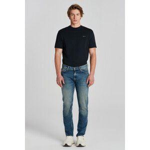 DŽÍNY GANT SLIM VINTAGE WASH JEANS modrá 36/32