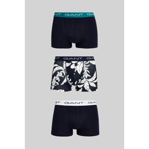 SPODNÍ PRÁDLO GANT PALM LEI PRINT TRUNK 3-PACK modrá XL