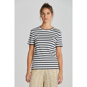 TRIČKO GANT STRIPED SS T-SHIRT modrá L