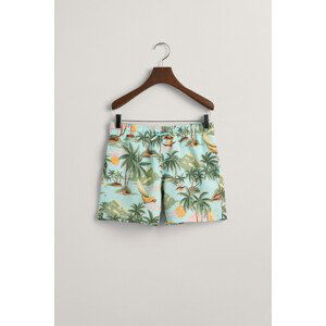 PLAVKY GANT HAWAII PRINT SWIM SHORTS modrá 134/140