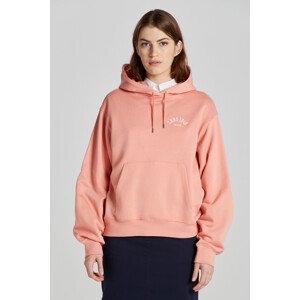 MIKINA GANT ARCH HOODIE růžová XS