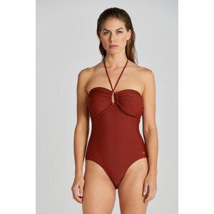 PLAVKY GANT SWIMSUIT hnědá XS