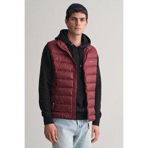 VESTA GANT LIGHT DOWN VEST červená XL