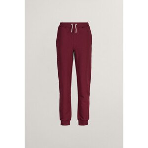 TEPLÁKY GANT SHIELD SWEAT PANT WINE RED
