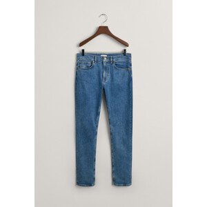 DŽÍNY GANT SLIM JEANS MID BLUE