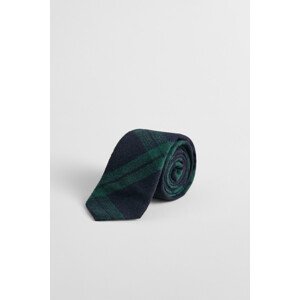 KRAVATA GANT CHECK WOOL FLANNEL TIE GIFT PACK TARTAN GREEN