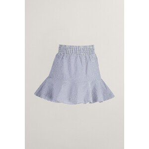 SUKNĚ GANT STRIPED SEERSUCKER SKIRT RICH BLUE