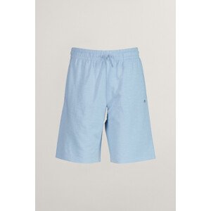 TEPLÁKOVÉ ŠORTKY GANT SHIELD COTTON SLUB SHORTS CALMING BLUE