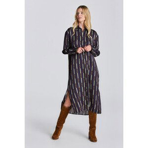 ŠATY GANT D1. AMERICAN LUXE SHIRT DRESS modrá 40