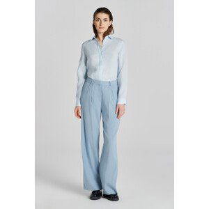 KOŠILE GANT REG LINEN CHAMBRAY SHIRT modrá 36