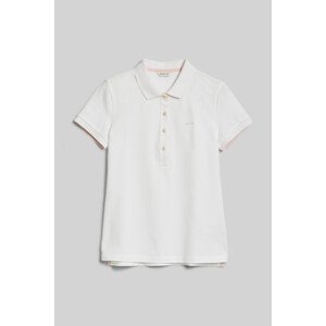 POLOKOŠILE GANT CONTRAST COLLAR SS PIQUE POLO bílá S