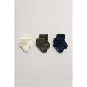 PONOŽKY 3-PACK GANT SOCKS 3-PACK zelená 16/18