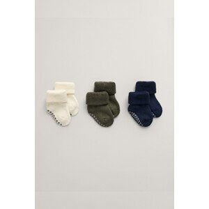 PONOŽKY 3-PACK GANT SOCKS 3-PACK zelená 13/15