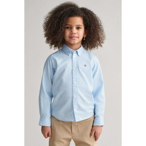 KOŠILE GANT SHIELD OXFORD BD SHIRT modrá 98/104