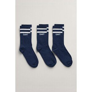 PONOŽKY 3-PACK GANT SPORT SOCKS 3-PACK modrá 31/33