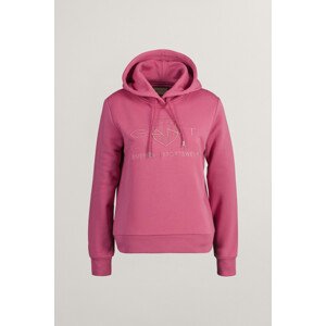 MIKINA GANT REG TONAL SHIELD HOODIE fialová XL