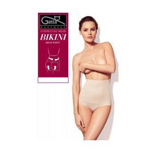 Gatta Corrective Bikini High Waist 1464S dámské kalhotky, L, light nude/odc.beżowego