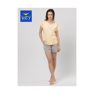Key LNS 795 A24 Dámské pyžamo, L, žlutá