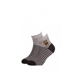 Gatta Cottoline vzorované 224.N59 21-26 Chlapecké ponožky, 24-26, cali
