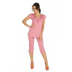 De Lafanse Visa 884 Dámské pyžamo, XL, melanž světlý